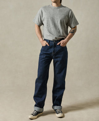 1900s Slub Cotton Jersey Boxy T-Shirt