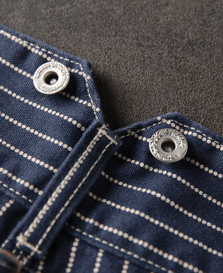 Indigo Wabash Stripe Work Trousers