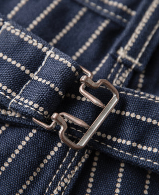 Indigo Wabash Stripe Work Trousers