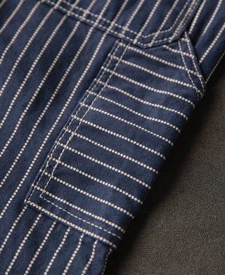 Indigo Wabash Stripe Work Trousers