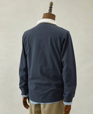 Classic Fit Jersey Tubular Rugby Shirt