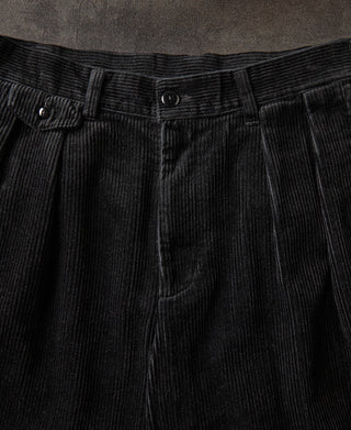 1960s Double Pleated Corduroy Trousers
