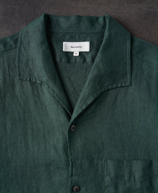 1950s Italian Collar Linen Shirt