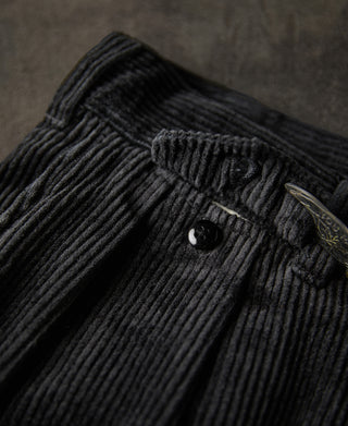 1960s Double Pleated Corduroy Trousers