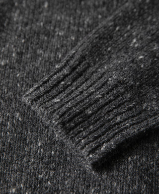 Roll Neck Pure Wool Fisherman Sweater