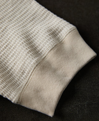 Honeycomb Waffle Knit T-Shirt