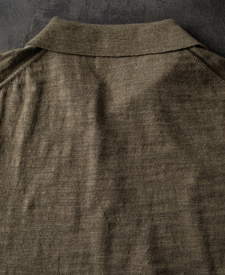 Lightweight Slub Cotton Knit Polo