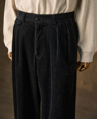 1960s Double Pleated Corduroy Trousers