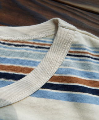 Vintage Striped Cotton T-Shirt