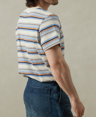 Vintage Striped Cotton T-Shirt