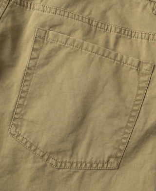 back pocket of Vintage Washed Tapered 5-Pocket Pants