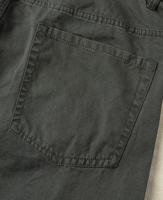 back pocket of Vintage Washed Tapered 5-Pocket Pants