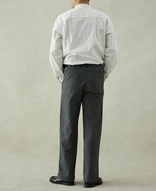 Black Chambray Work Pants