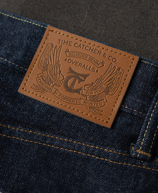 1954 Zip-Fly Tapered Selvedge Denim Jeans