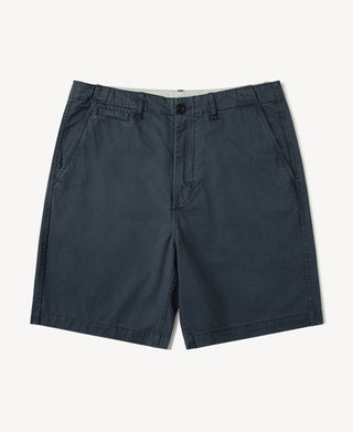1930s Washed Officer Chino Shorts in Navy
