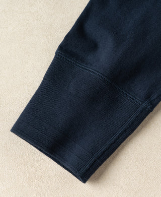 1930s Loopwheel Cotton Henley Shirt
