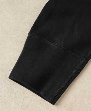 1930s Loopwheel Cotton Henley Shirt