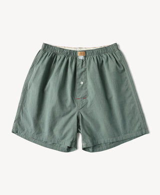 1950s Salt & Pepper Boxer in Sage