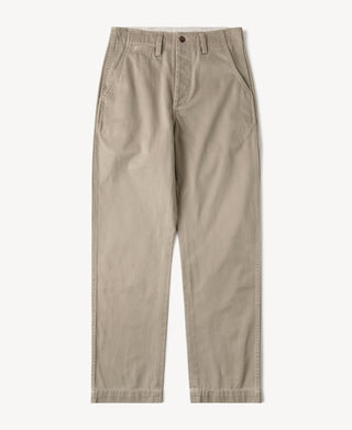 1950s US Army Officer Chino Trousers in Khaki