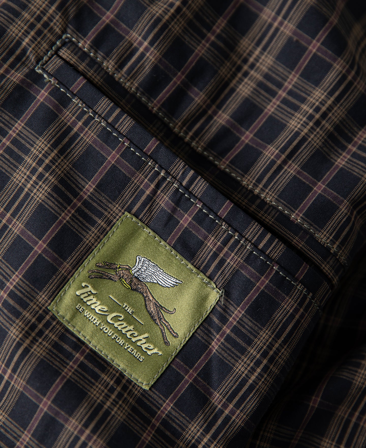 M-65 Salt Shrinkage Cotton Poplin Short Parka Olive Time