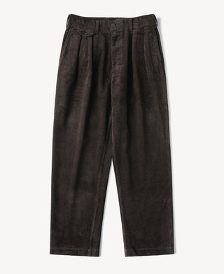 1960s Double Pleated Corduroy Trousers