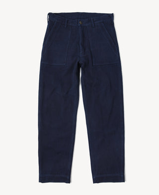 OG-107 Fatigue Pants - Indigo-Dyed Sashiko Version