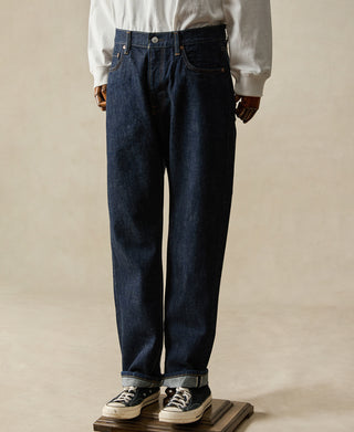 1954 Zip-Fly Tapered Selvedge Denim Jeans