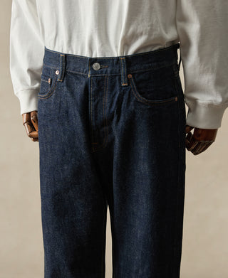 1954 Zip-Fly Tapered Selvedge Denim Jeans