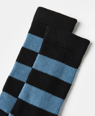 Retro Striped Cotton Socks