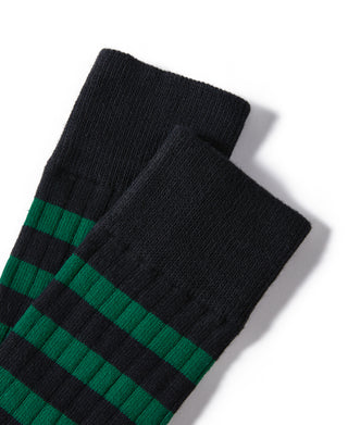 Retro Striped Cotton Socks