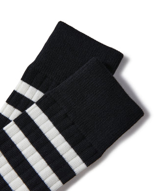 Retro Striped Cotton Socks