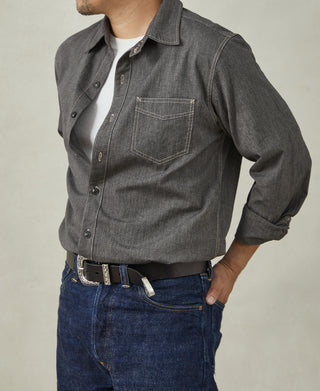 Vintage Cotton Jaspé Workshirt