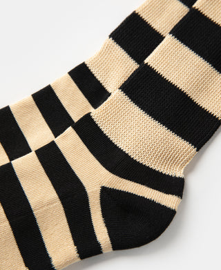 Retro Striped Cotton Socks