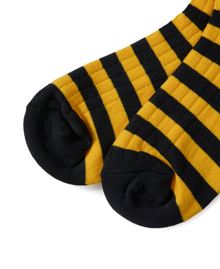 Retro Striped Cotton Socks