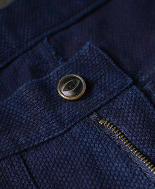 OG-107 Fatigue Pants - Indigo-Dyed Sashiko Version