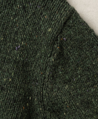 Roll Neck Pure Wool Fisherman Sweater