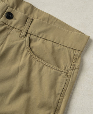front pocket of Vintage Washed Tapered 5-Pocket Pants