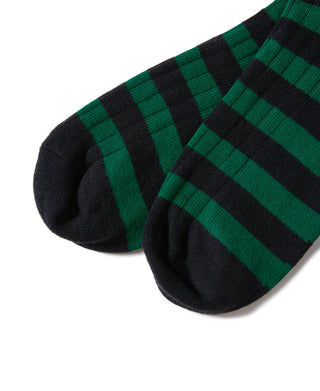 Retro Striped Cotton Socks