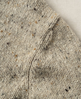 Roll Neck Pure Wool Fisherman Sweater