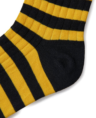 Retro Striped Cotton Socks