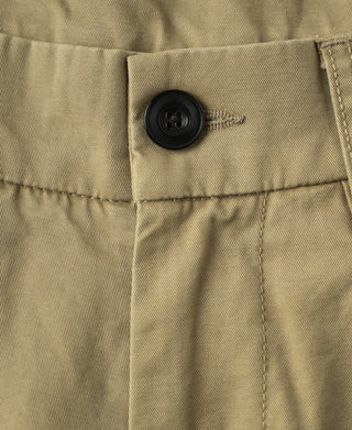 horn button of Vintage Washed Tapered 5-Pocket Pants