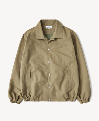 60/40 Cloth Water-Repellent Coach Jacket in Khaki