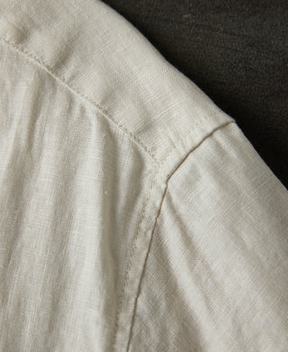 1950s Italian Collar Linen Shirt