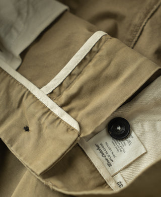 spare button of Vintage Washed Tapered 5-Pocket Pants