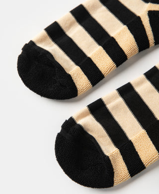 Retro Striped Cotton Socks