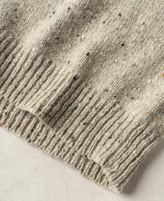 Roll Neck Pure Wool Fisherman Sweater