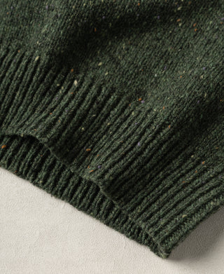 Roll Neck Pure Wool Fisherman Sweater