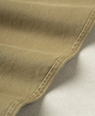 stitching detail of Vintage Washed Tapered 5-Pocket Pants