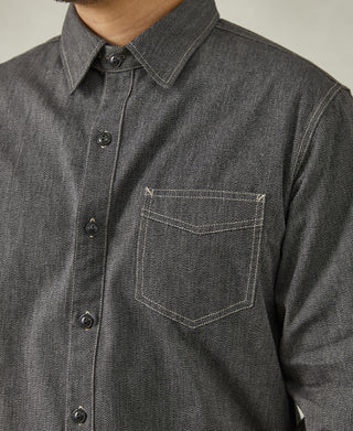 Vintage Cotton Jaspé Workshirt