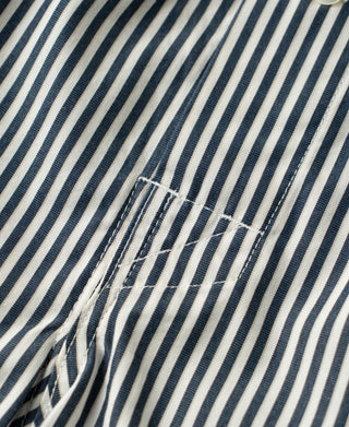Clean hem stitching detail on lightweight cotton boxer shorts